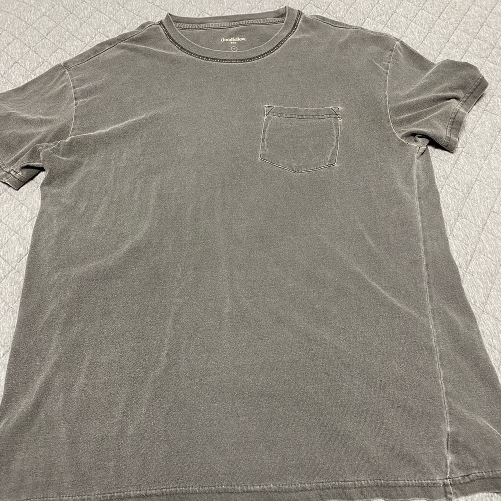 Gray Pocket Tshirt